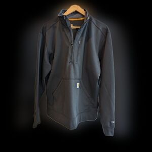 Carhartt Black Quarter-Zip Sweatshirt